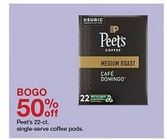 Target Peet's single-serve coffee pods offer