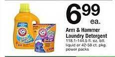 ACME Arm & hammer laundry detergent offer