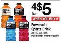 ACME Powerade sports drink offer