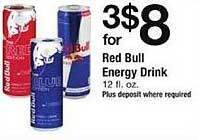 ACME Red bull energy drink offer