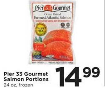 Cub Foods Pier 33 gourmet salmon portions offer