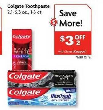 Family Dollar Colgate toothpaste offer