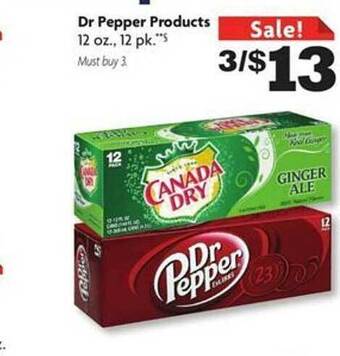 Family Dollar Dr pepper products offer