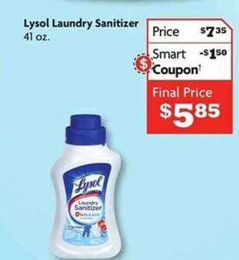 Family Dollar Lysol laundry sanitizer offer