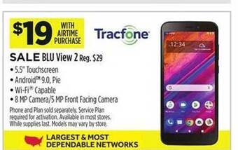 Dollar General Blu view 2 offer