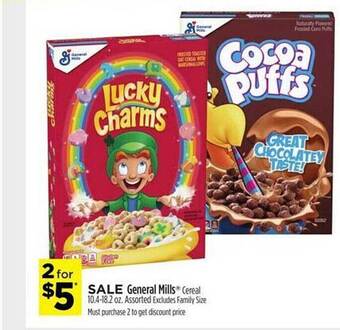 Dollar General General mills cereal offer