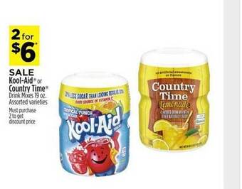Dollar General Kool-aid or country time offer