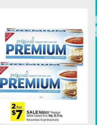 Dollar General Nabisco premium saltine crackers offer