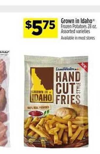 Dollar General Grown in idaho frozen potatoes assorted varieties offer