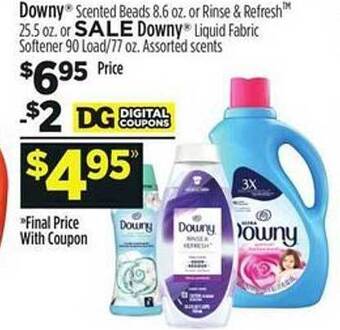 Dollar General Downy or downy offer