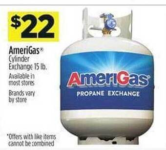 Dollar General Amerigas cylinder exchange offer
