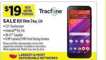 Dollar General Blu view 2 tracfone offer