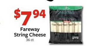 Fareway Fareway string cheese offer