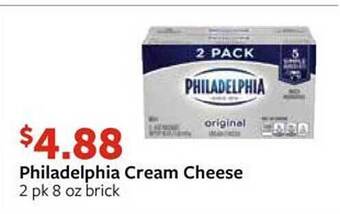 Fareway Philadelphia cream cheese offer