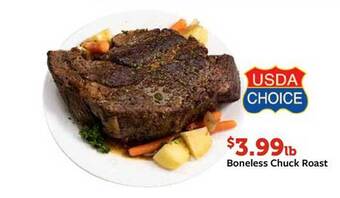 Fareway Boneless chuck roast offer
