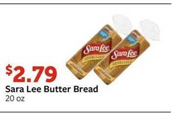 Fareway Sara lee butter bread offer