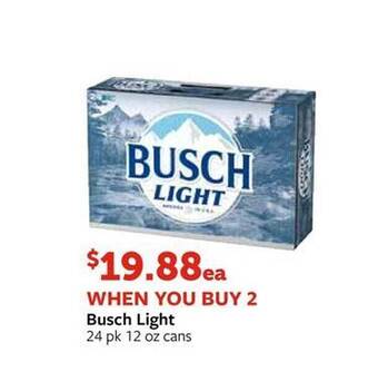 Fareway Busch light offer