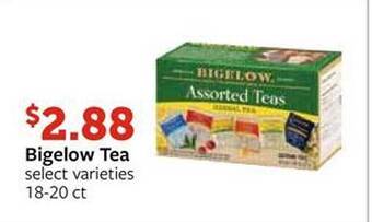 Fareway Bigelow tea offer