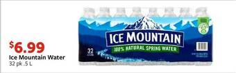 Fareway Ice mountain water offer