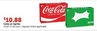 Fareway Coke or sprite offer