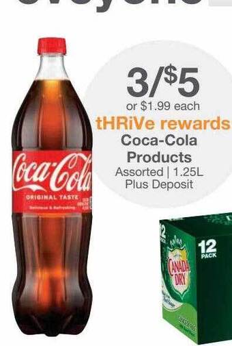 Kinney Drugs Coca-cola products offer