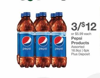 Kinney Drugs Pepsi products offer