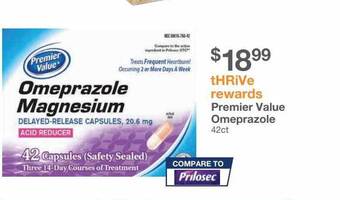 Kinney Drugs Premier value omeprazole offer