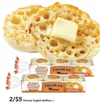 Fareway Thomas' English Muffins 6 ct offer