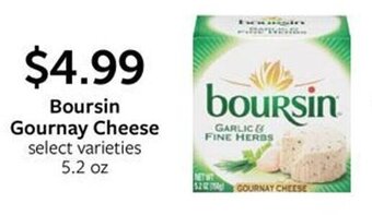 Fareway Boursin Gournay Cheese offer