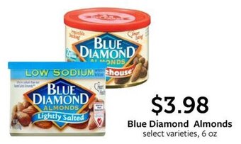 Fareway Blue Diamond Almonds offer