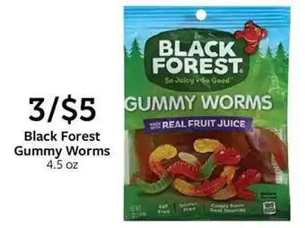 Fareway Black Forest Gummy Worms offer
