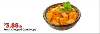 Fareway Fresh chopped cantaloupe offer