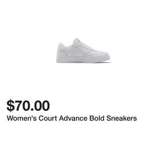 Belk Women's court advance bold sneakers offer