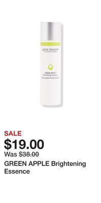 Ulta Beauty Green apple brightening essence offer