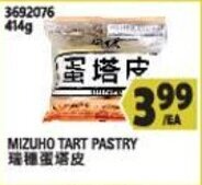 99 Ranch Mizuho Tart Pastry offer