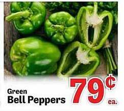 Green bell peppers