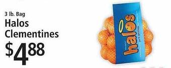 FoodFair Halos clementines offer
