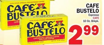 Bravo Supermarkets Cafe cafe bustelo offer