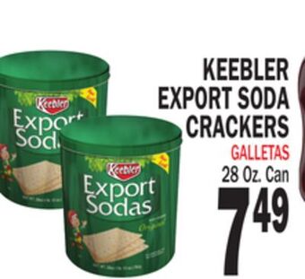 Bravo Supermarkets Keebler export soda crackers offer