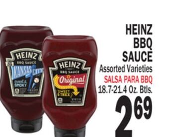 Bravo Supermarkets Heinz bbq sauce offer