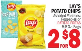 Bravo Supermarkets Lay's potato chips offer