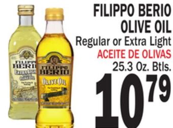 Bravo Supermarkets Filippo berio olive oil offer