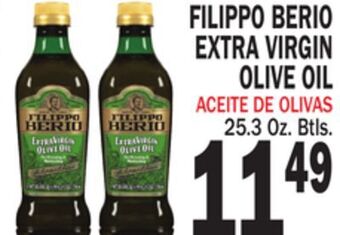 Bravo Supermarkets Filippo berio extra virgin olive oil offer