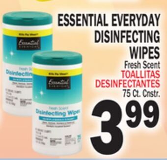 Bravo Supermarkets Essential everyday disinfecting wipes offer