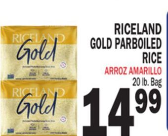 Bravo Supermarkets Riceland gold parboiled rice offer