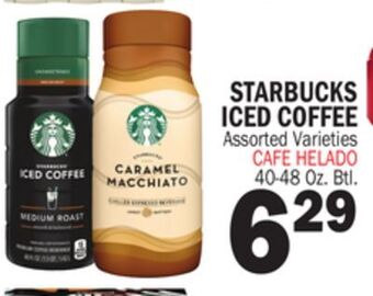 Bravo Supermarkets Starbucks iced coffee offer