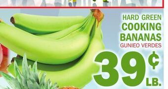 Bravo Supermarkets Hard green cooking bananas offer
