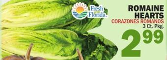 Bravo Supermarkets Romaine hearts offer