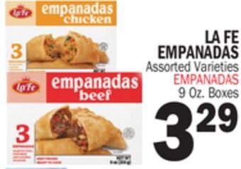 Bravo Supermarkets La fe empanadas offer
