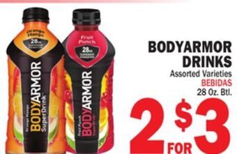 Bravo Supermarkets Bodyarmor drinks offer